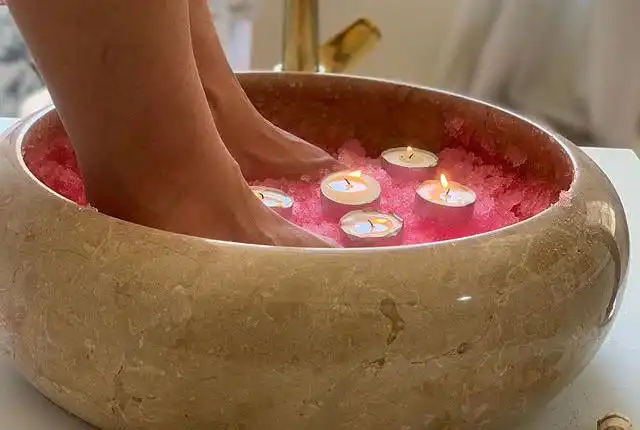 پودر پدی ژل همراه با حلال دست ساز گیاهی ARA (صورتی و بنفش)