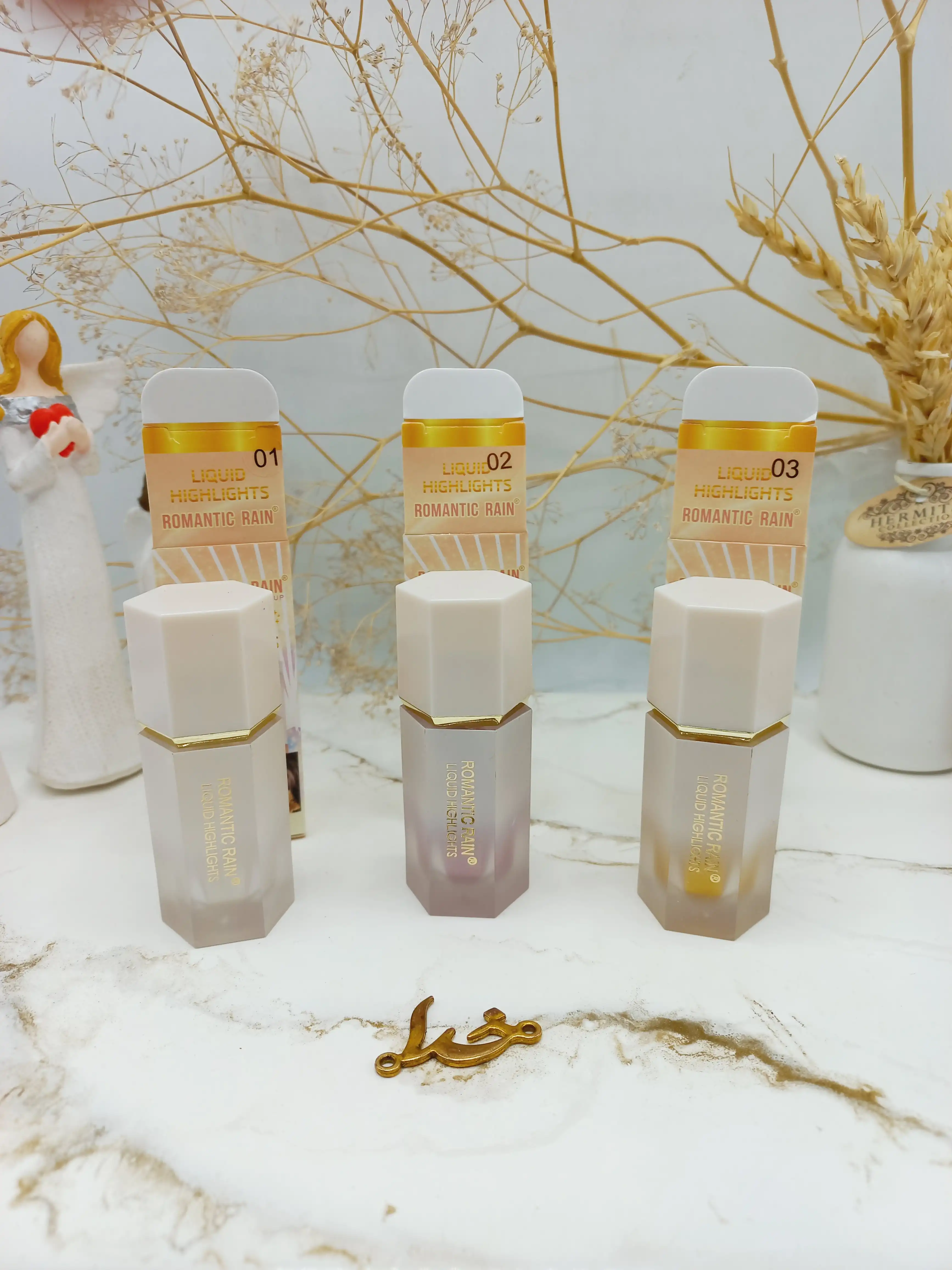 هایلایتر مایع برند معروف رومانتیک رین ROMANTIC RAIN کد R178