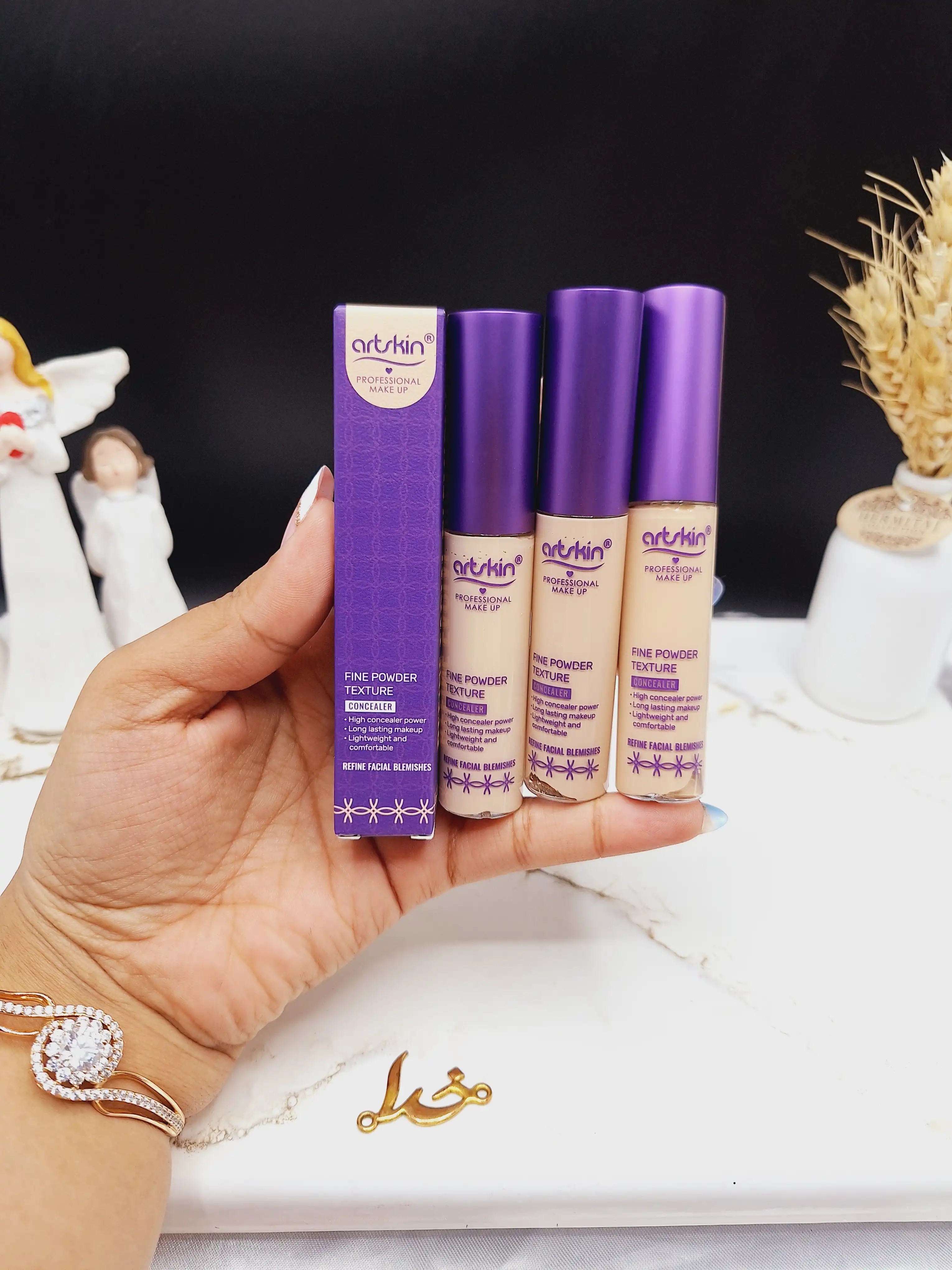 کانسلیر زیر چشم برند آرت اسکین artskin (کارتن بنفش) کد SA973027