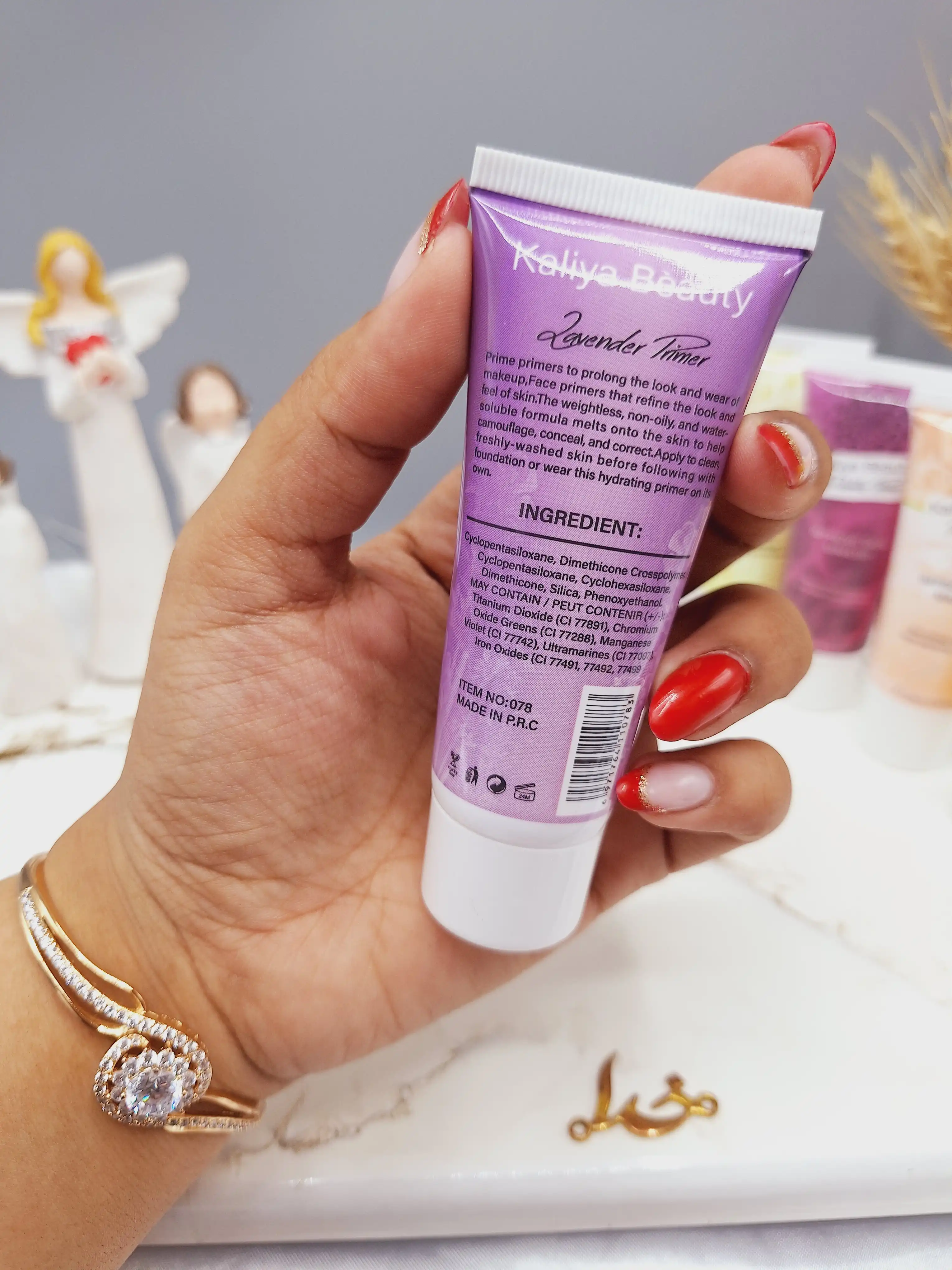 پرایمر آرایشی با رایحه گل برند کالیا بیوتی Kalia Beauty کد 078