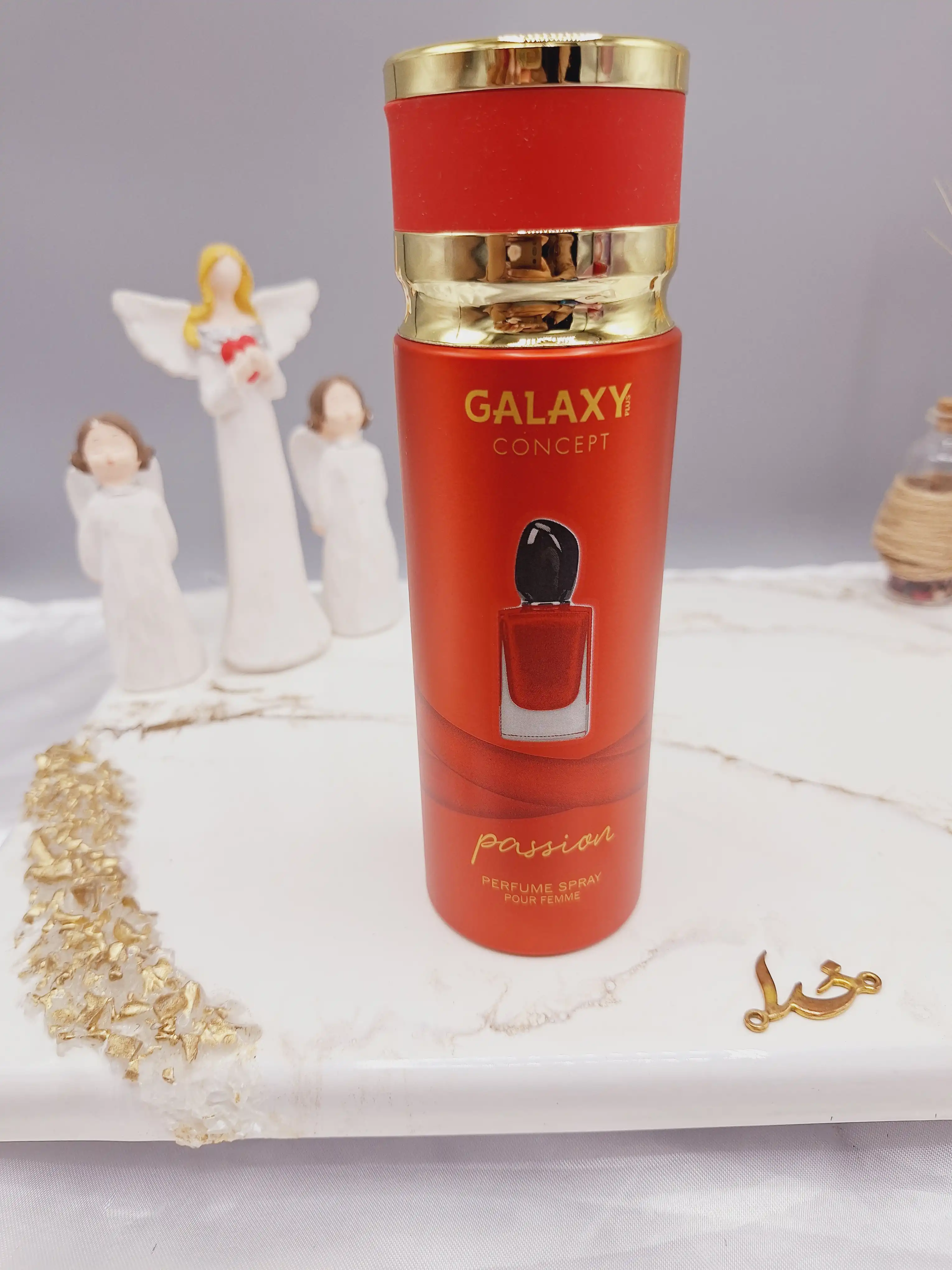اسپری خوشبو کننده بدن زنانه گلکسی Galaxy‏ حجم 200 ميل CSI Passione کد B9609