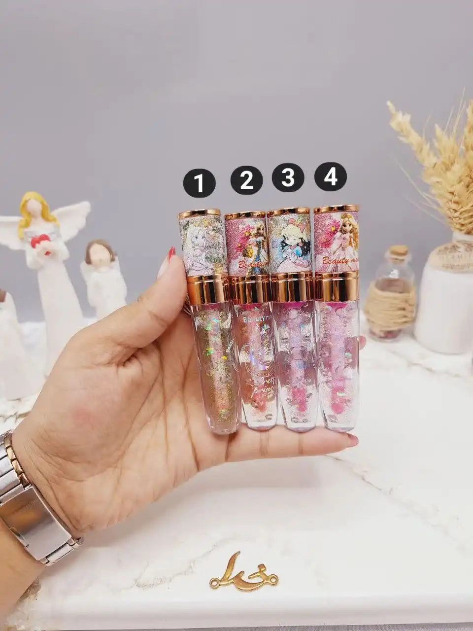 برق لب حرارتی طرح پرنسس دیزنی‌ برند Beauty model کد L7080