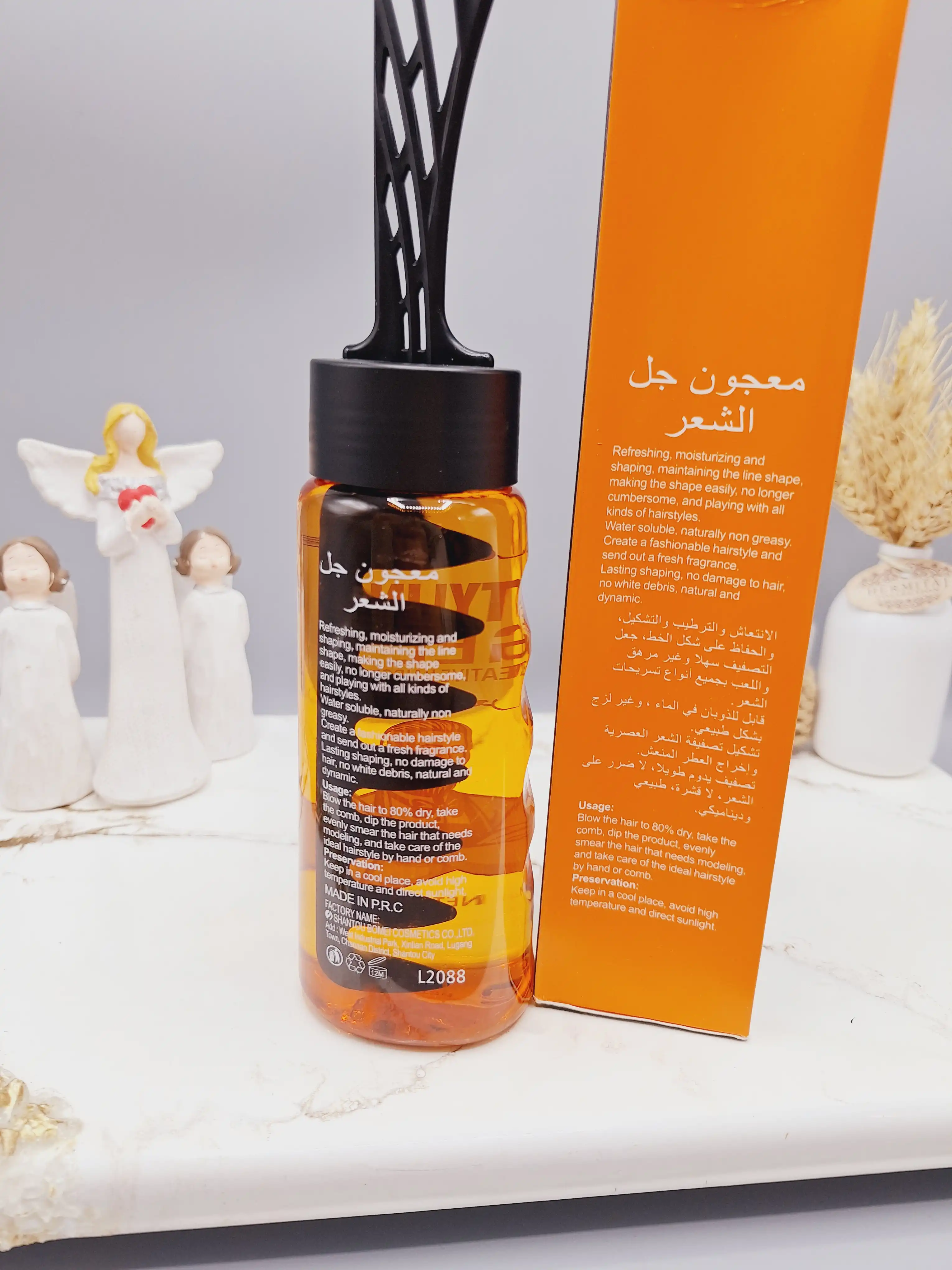 ژل حالت دهنده مو شانه دار مردانه برند لاو جوجو کد L2088
