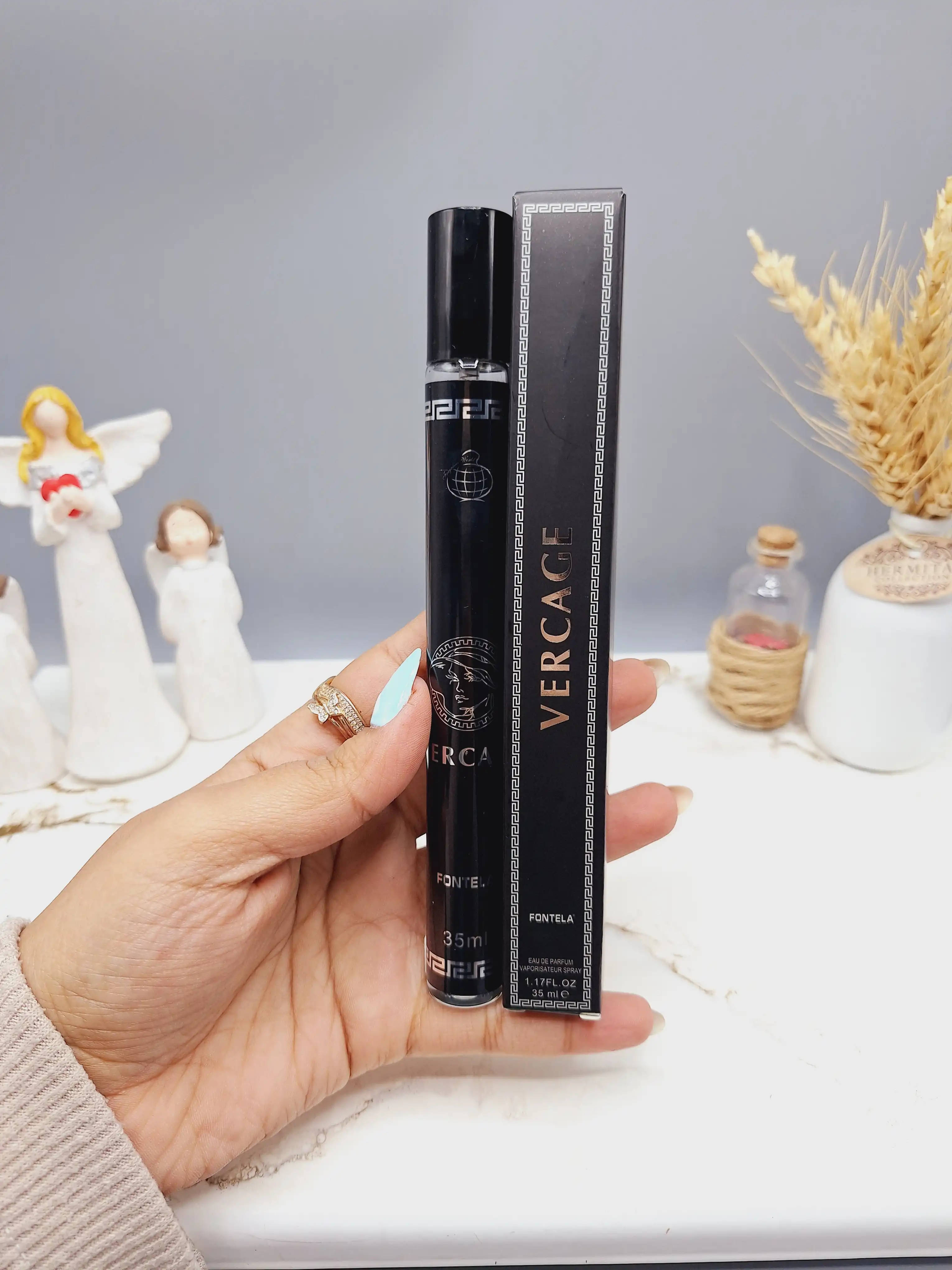 ادکلن قلمی 35 میل زنانه مدل VERCAGE کد 1906