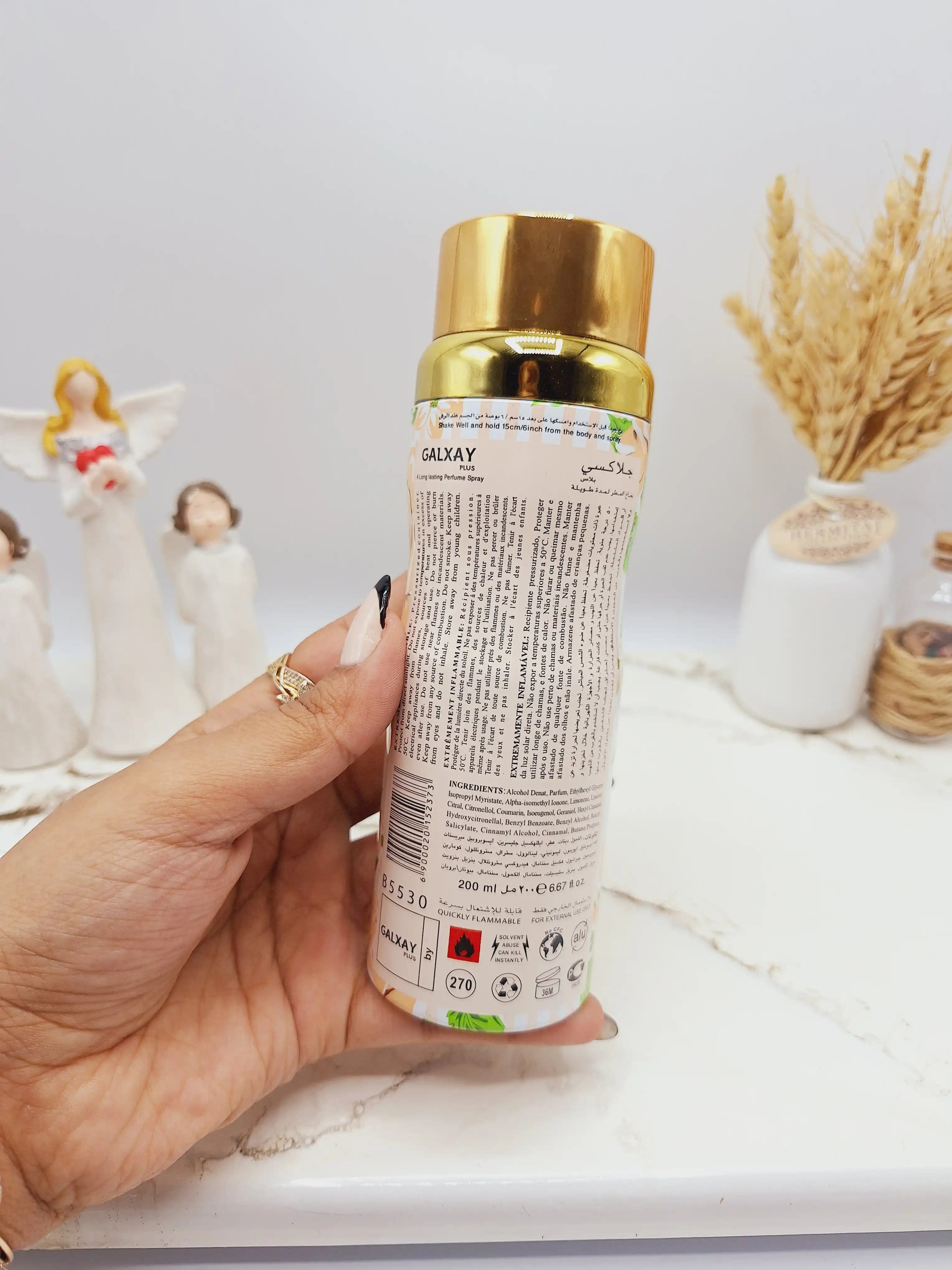 اسپری بدن زنانه گلدار خوشبو گلکسی DarIing Dreamy کد B5530