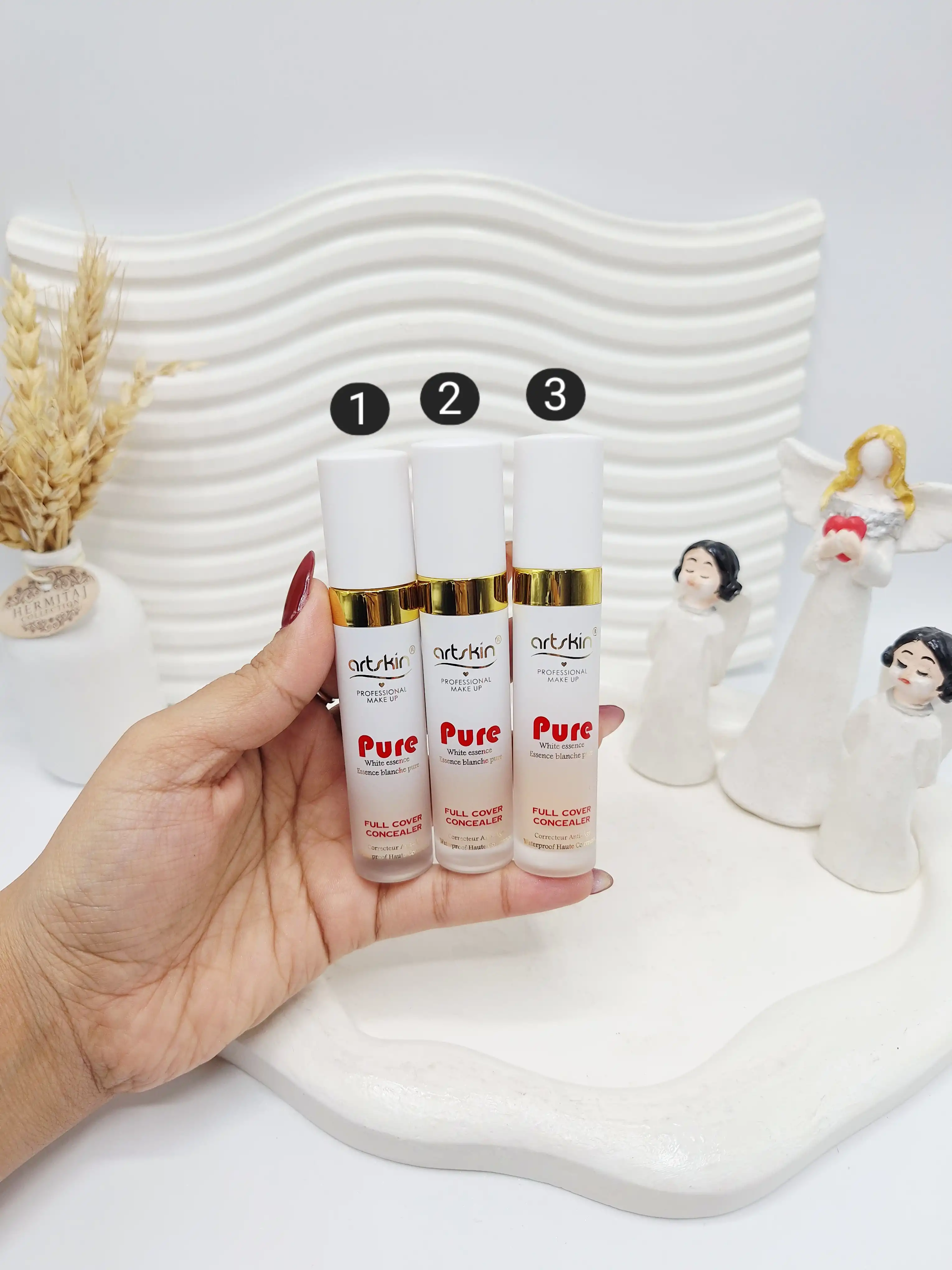 کانسیلر آرت اسکین با پوشانندگی بالا (کارتن نارنجی)کد 8552